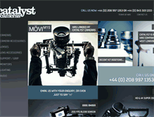 Tablet Screenshot of catalystcameras.com